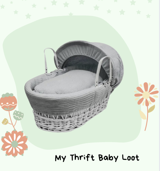 Preloved Kinder Valley Moses Basket ( Mumbai )